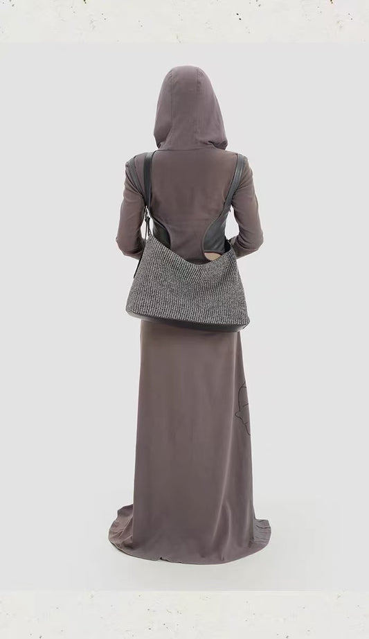 Woven Large Capacity Tote Bag, Women's 2026 Hot Trend New Arrival Commute Shoulder & Crossbody Bag
