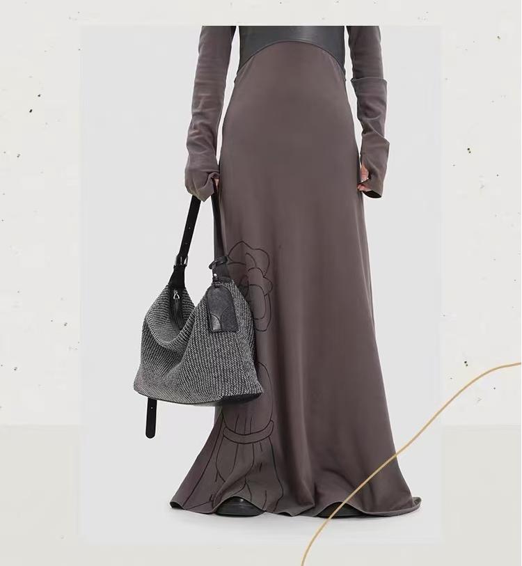 Woven Large Capacity Tote Bag, Women's 2026 Hot Trend New Arrival Commute Shoulder & Crossbody Bag